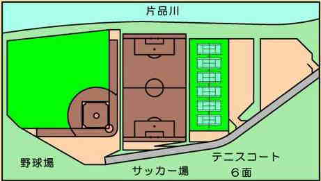 尾瀬戸倉総合ｸﾞﾗﾝﾄﾞ配置図