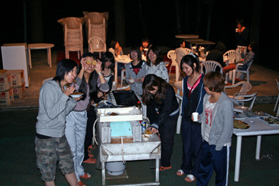 �k�u�ꏬ�ێR �v�`�z�e���A���[�UBBQ