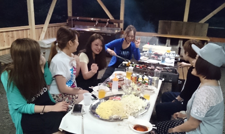 �V�牷��@��ԎR�� BBQ