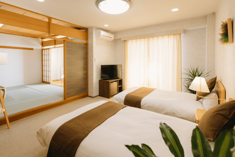 �X�J�C�q���z�e���ɓ������q��