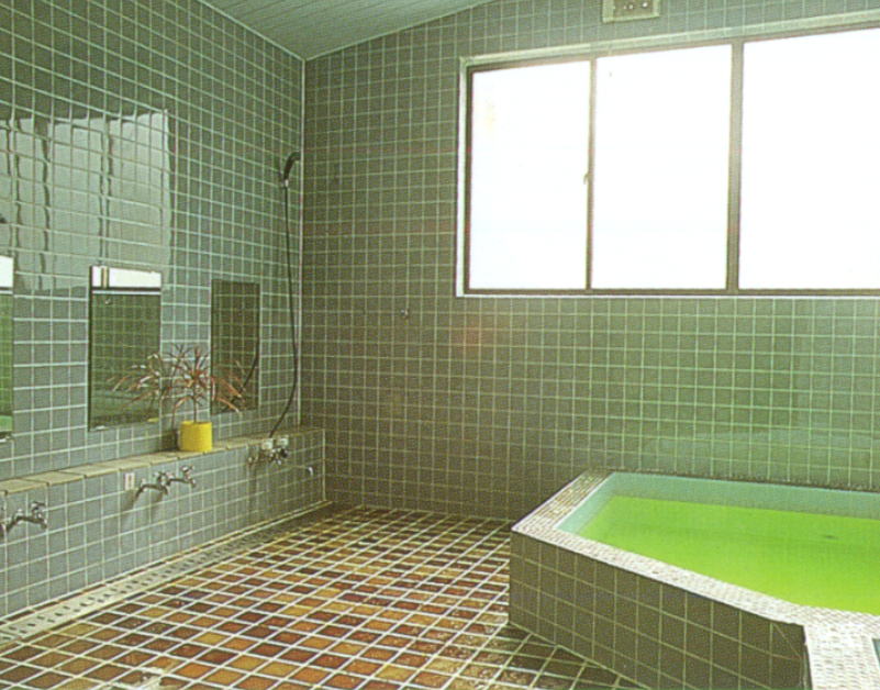 忍野 松籟荘浴室