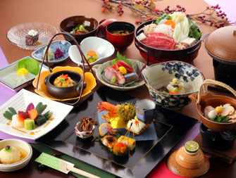 伊香保温泉 ホテル松本楼 夕食例